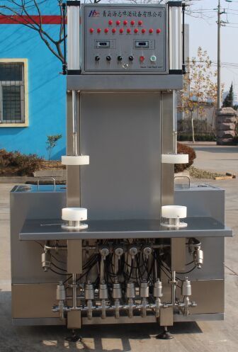 Double Stations Beer Keg Washing Machine