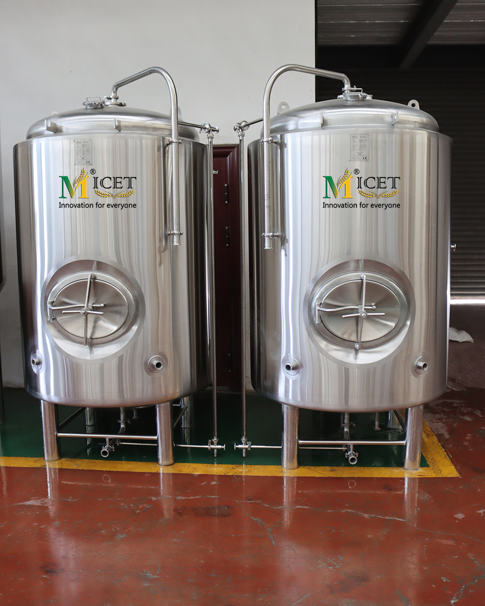 2000l Large Scale Beer Brewing Equipment / Microbrewery