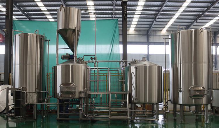 Steps for brewing craft beer with beer equipment
