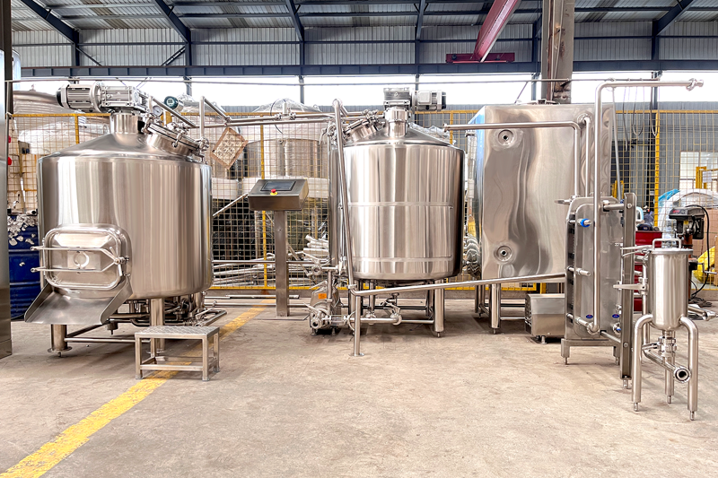 <b>Customized brewing equipment for a South African customer</b>