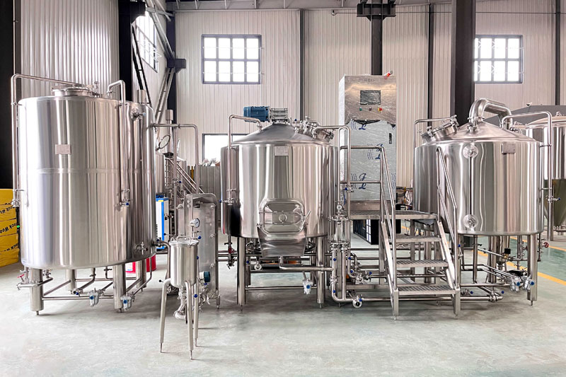 <b>Factory shipped a set of 1000L brewery equipment to Georgia</b>