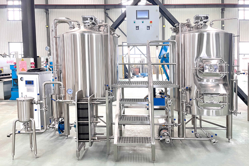 <b>500L brewing system production completed</b>