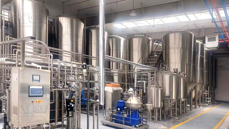<b>Completed installation of 5000L brewing plant equipment in China</b>