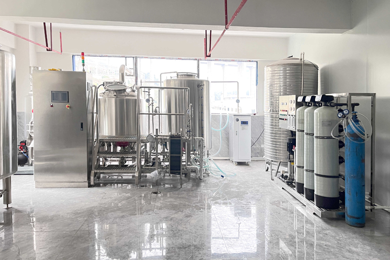 <b>The 400L brewing equipment has been installed</b>