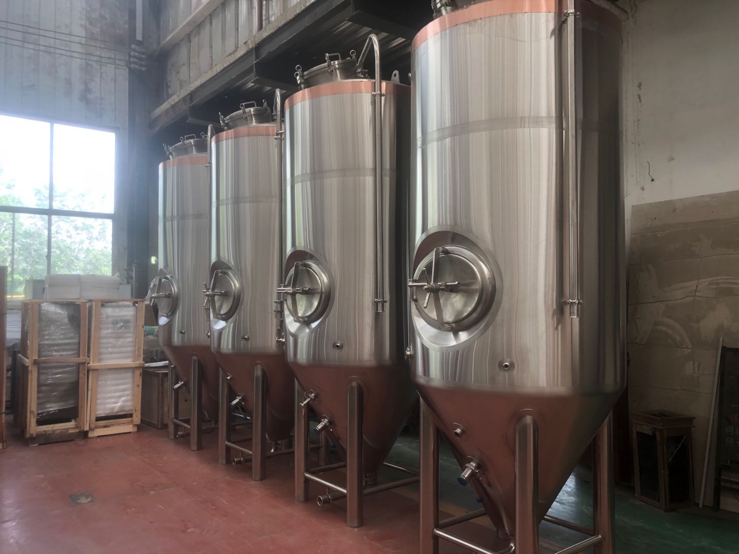 10BBL Copper ring Brewing Fermenters