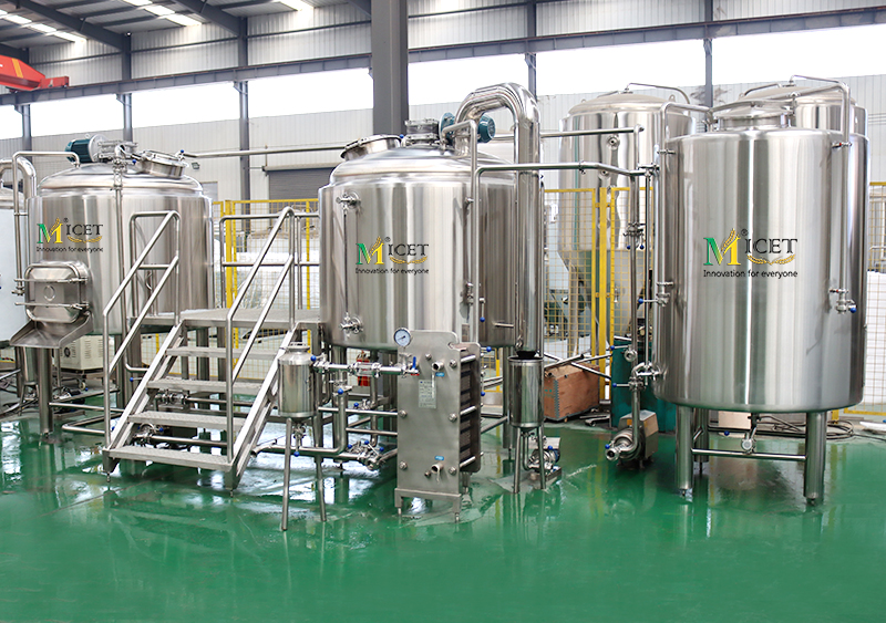 Completed beer equipment for microbrewery