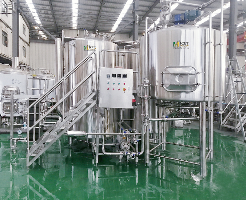 1400L 3 Vessel Brewhouse Equipment