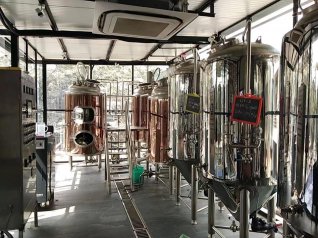 The latest pub brewery was installed in India