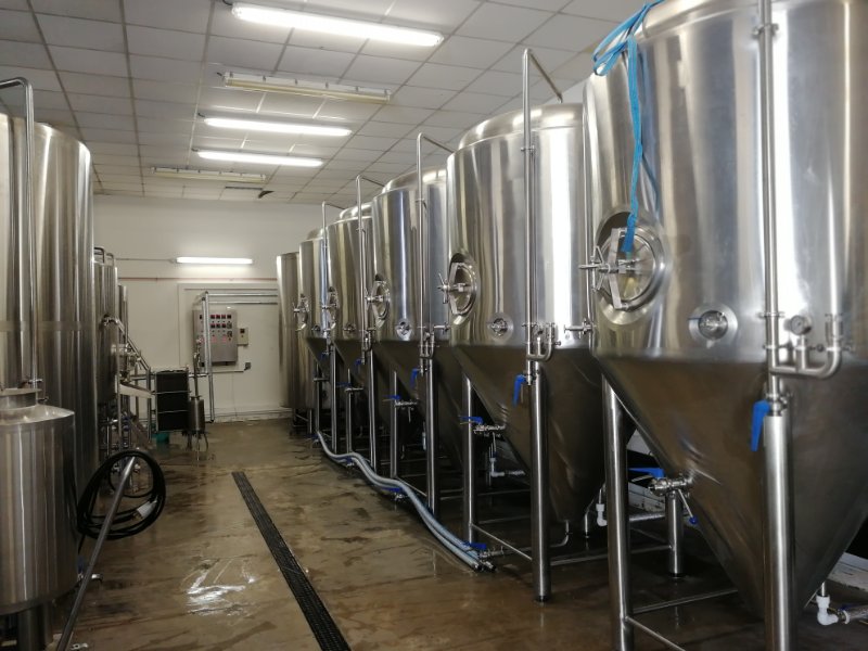 Micet 2000L brewing equipment have finished installation in Canada