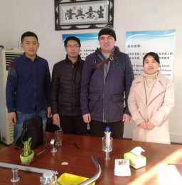 Welcome Russia Clients Came for Inspecting our plant