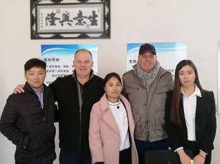 Welcome Australian customers have visited our factory!