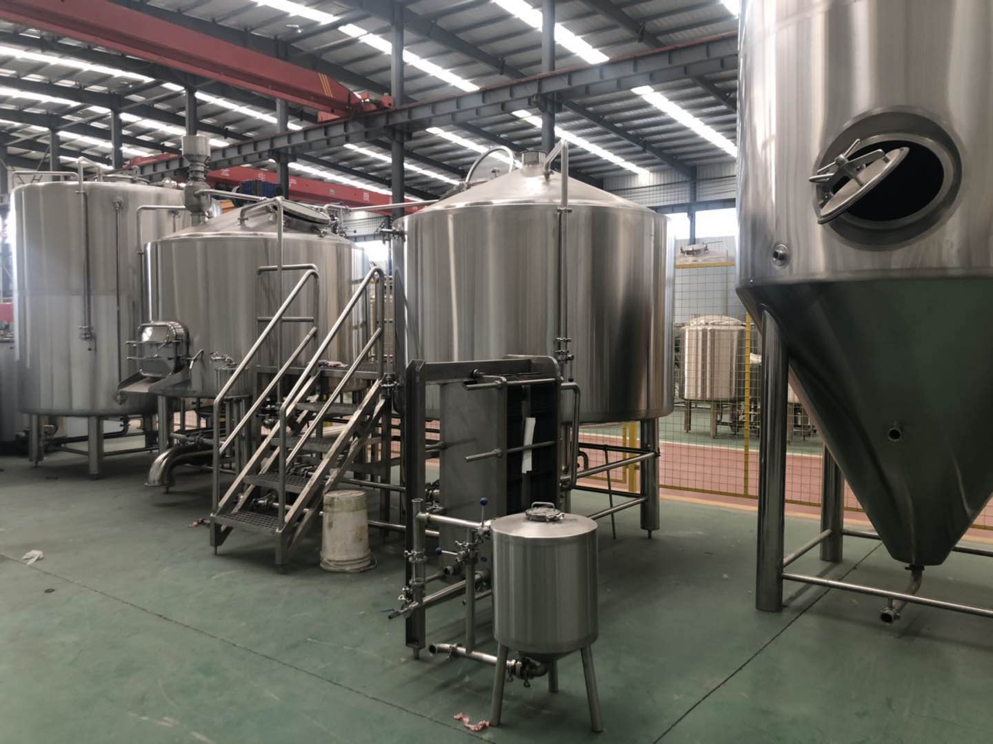 2000L Microbrewery plant completed