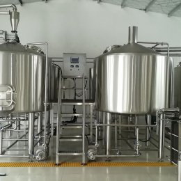 MICET 4000L Commercial brewery system finished installation in China