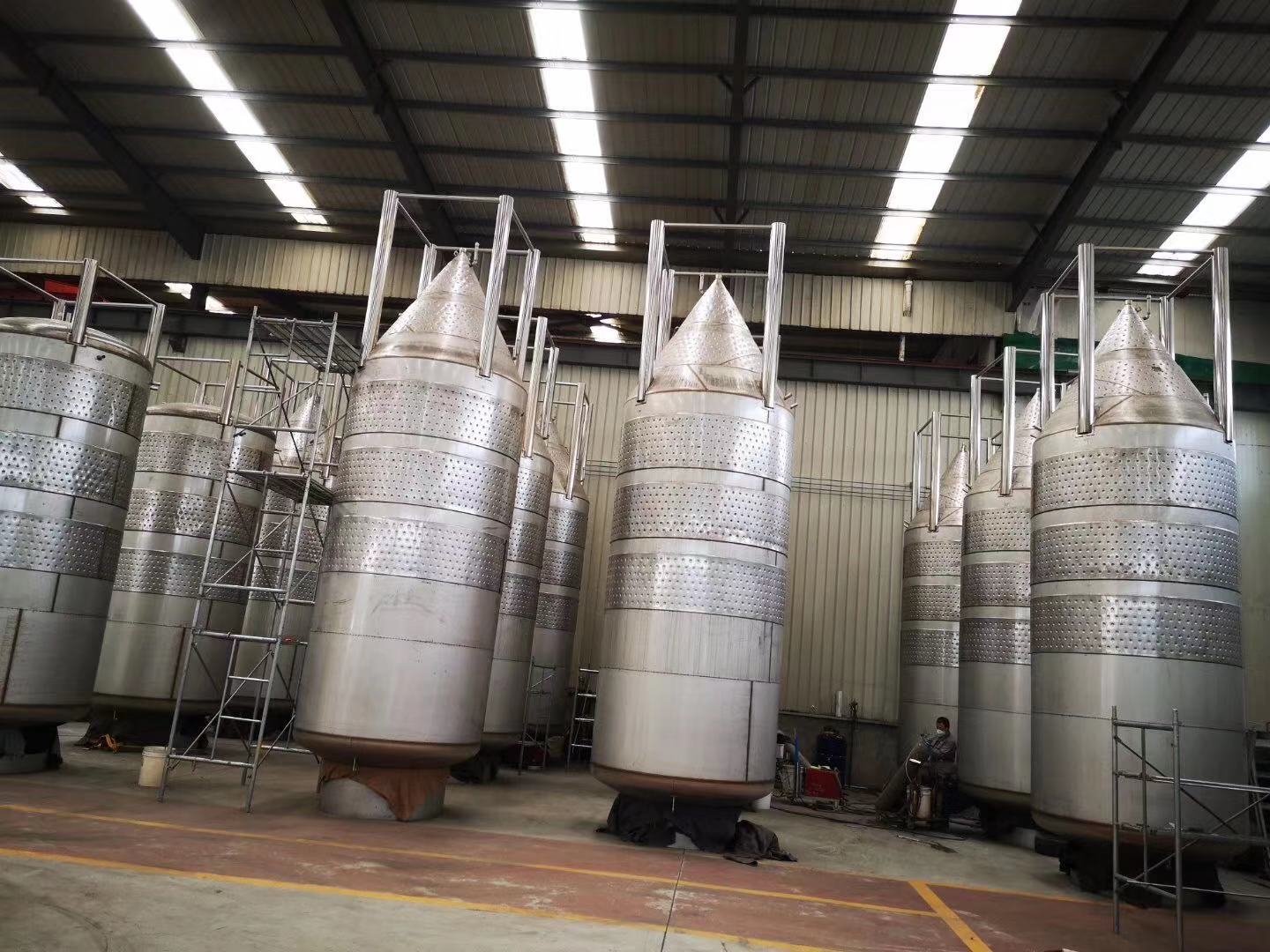 12000L Commercial Fermentation tanks