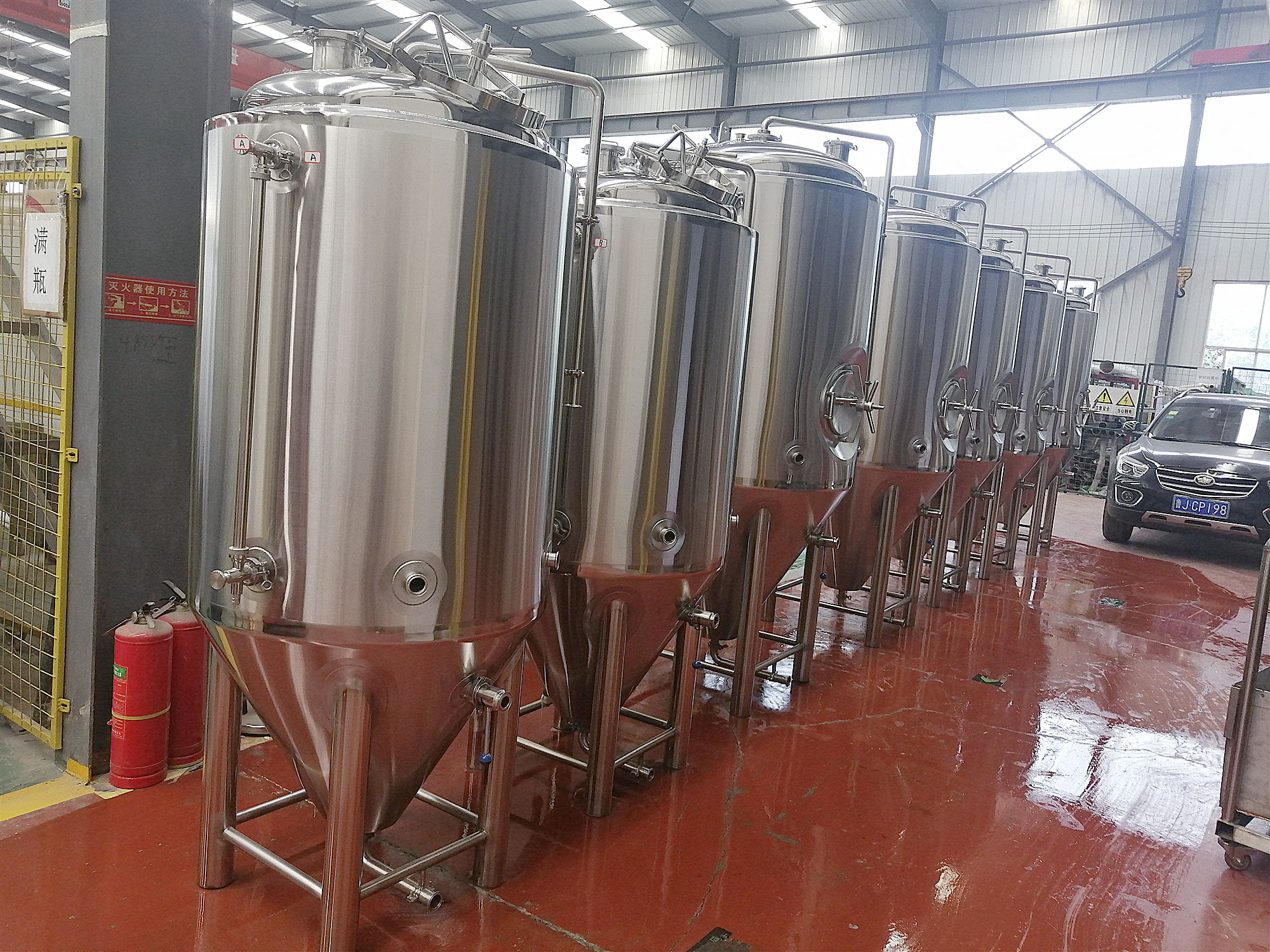 1000L Commercial Fermentation tanks