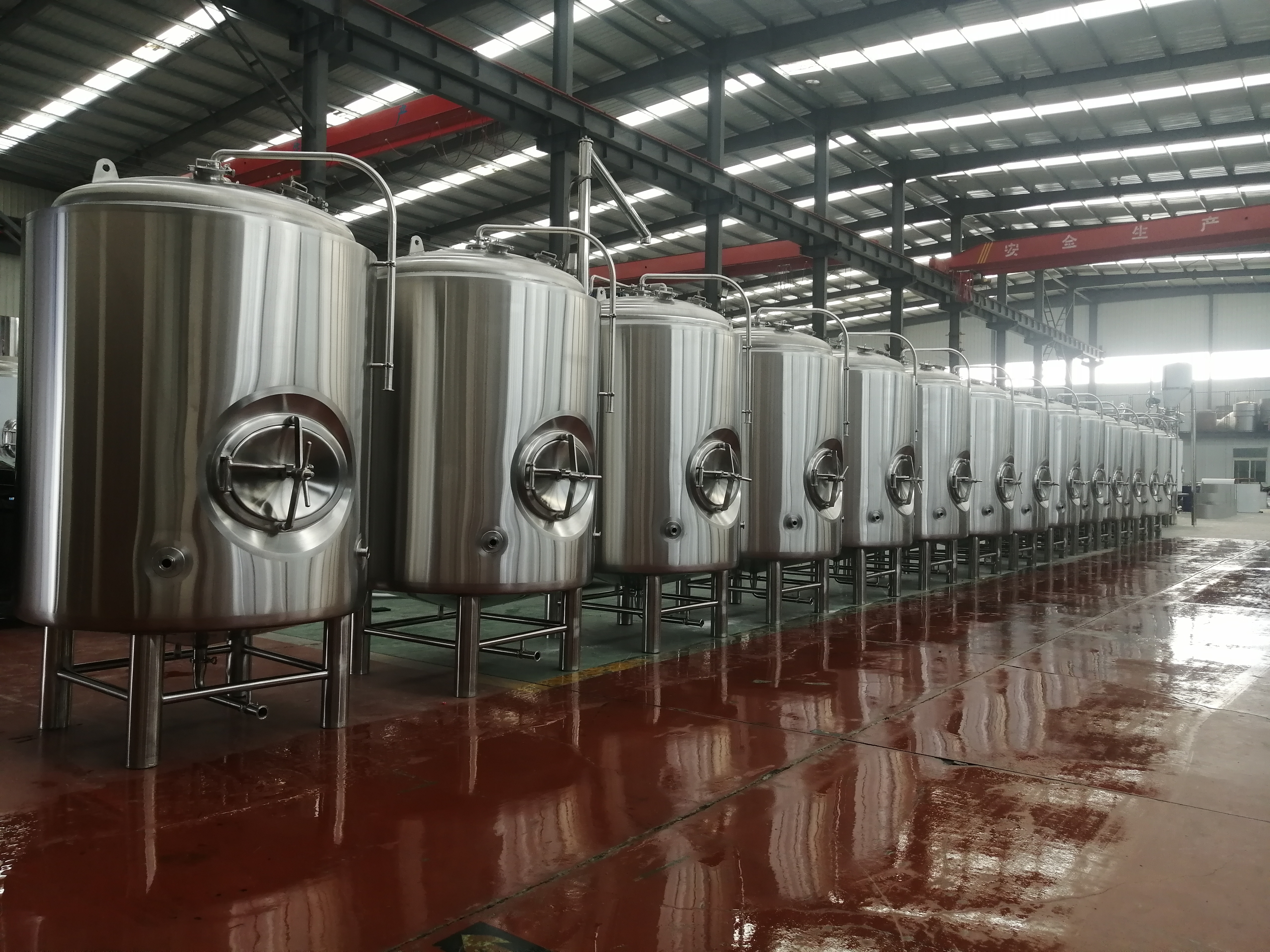 10BBL Jacketed Brite Tank