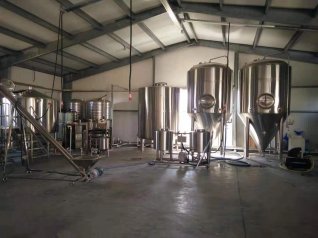 Micet 2000L brewing equipment have finished installation in Romania which are ready for opening.