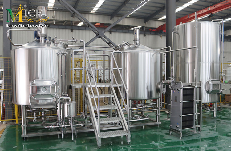 What raw materials are needed for brewing beer in brewery equipment?