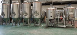 5BBL Craft Brewery system for Canada