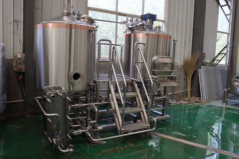 5BBL Pub brewery copper ring equipment 