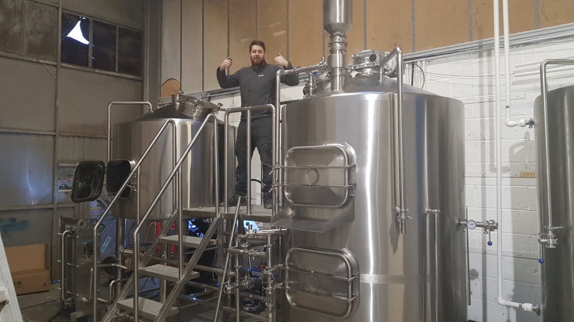 Feedback from UK customers' 5BBL complete brewery equipment