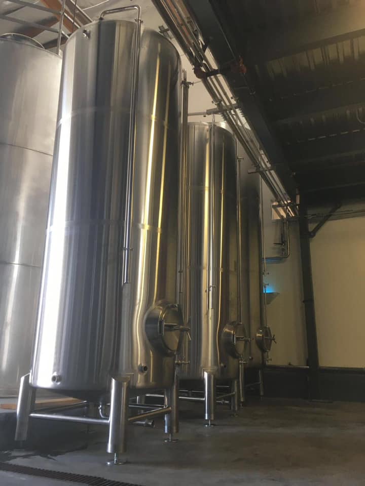 Bright Beer Tanks for Brewery Expansion in California