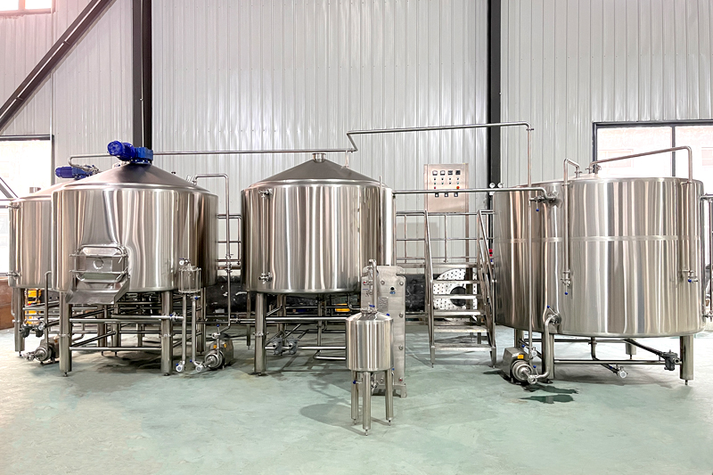 <b>2500L 3 vessels brewhouse system</b>