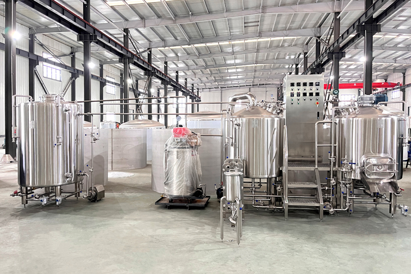 <b>500L brewing equipment shipped to Georgia</b>